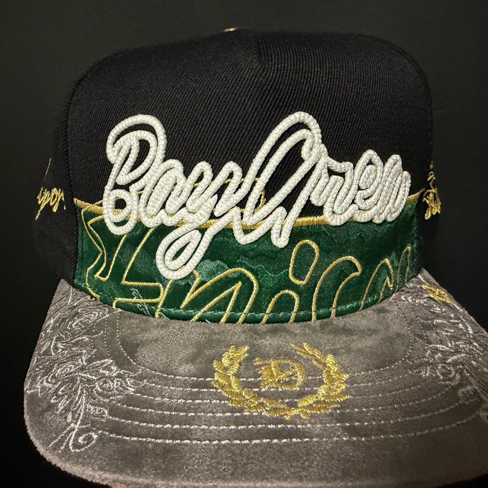 Stylish Black and Green Cap